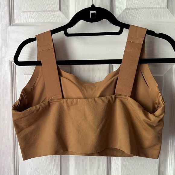 True & Co True Body Lift Scoop Soft Form Band Bra, Santorini Hybrid, bronzed, 2X - Picture 5 of 6